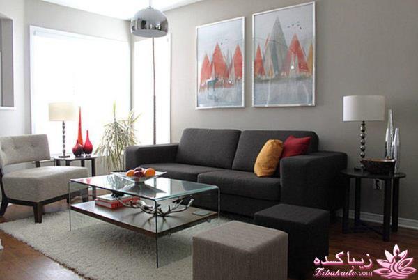 دکوراسیون داخلی با تم مشکی